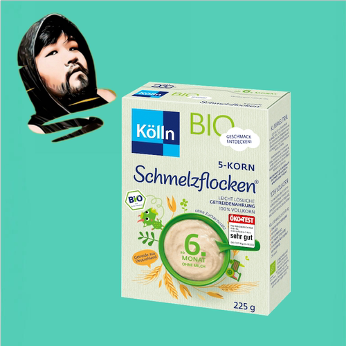 德国直邮【满300包邮】Kolln6个月+有机demeter五种谷物粥225g