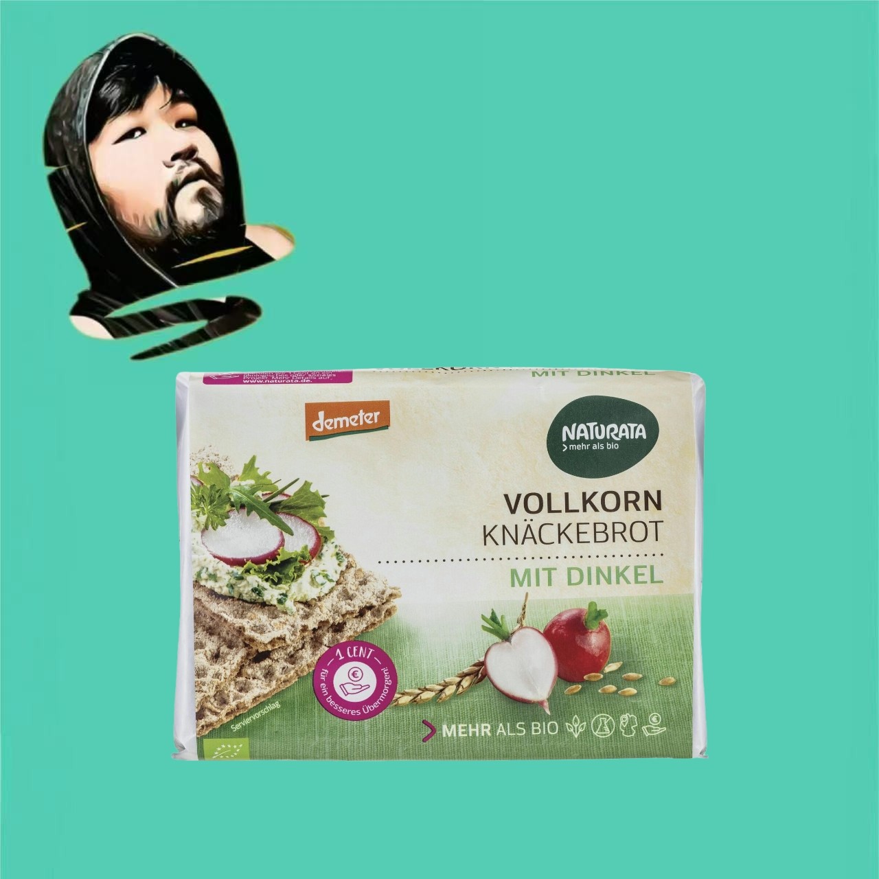 德国直邮【全场满300包邮】naturata有机demeter全麦酥脆面包250g,零食/坚果/特产,欧式面包,淘宝优惠券,粉丝福利购,淘宝优惠卷