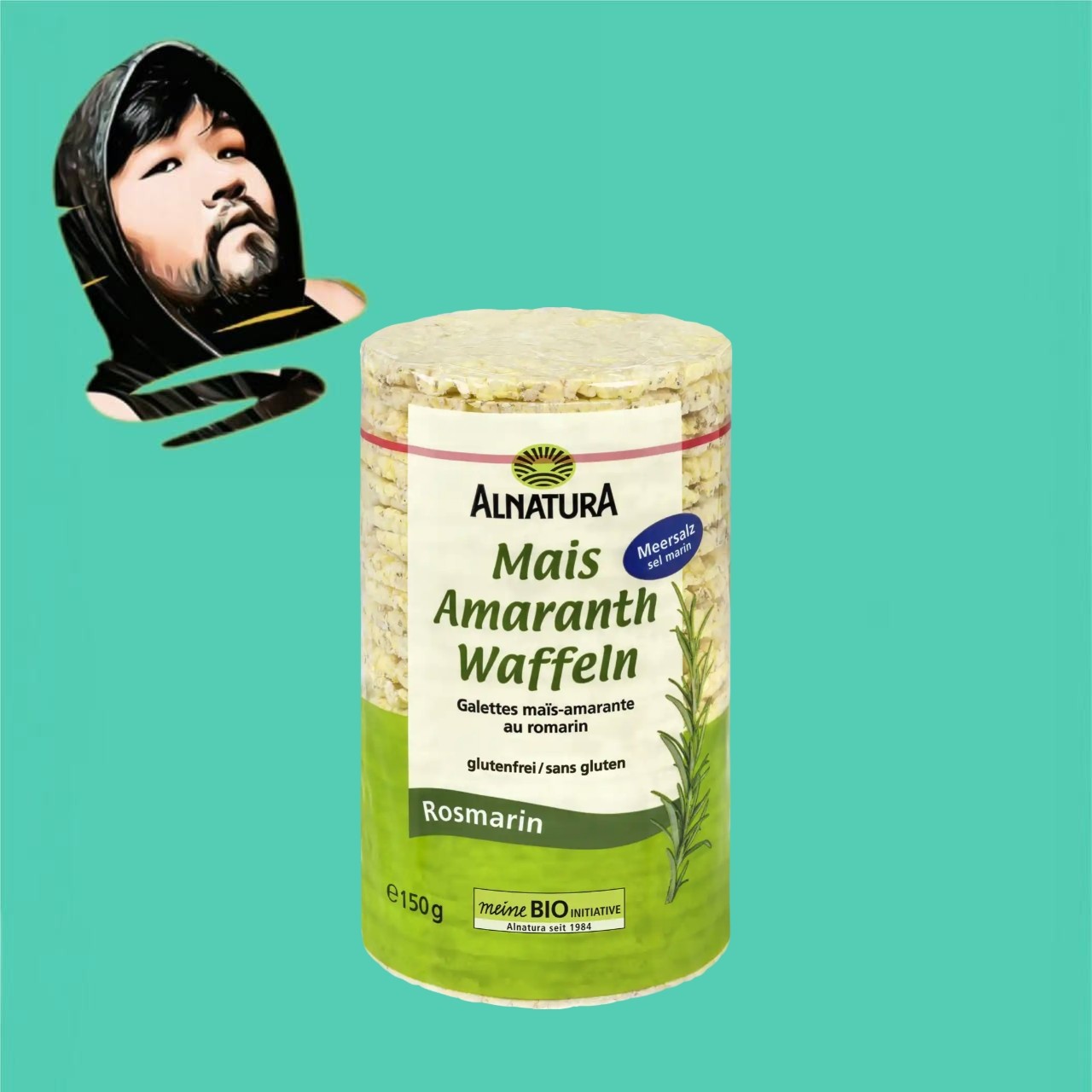 德国直邮【全场满300包邮】Alnatura有机百里香玉米饼150g