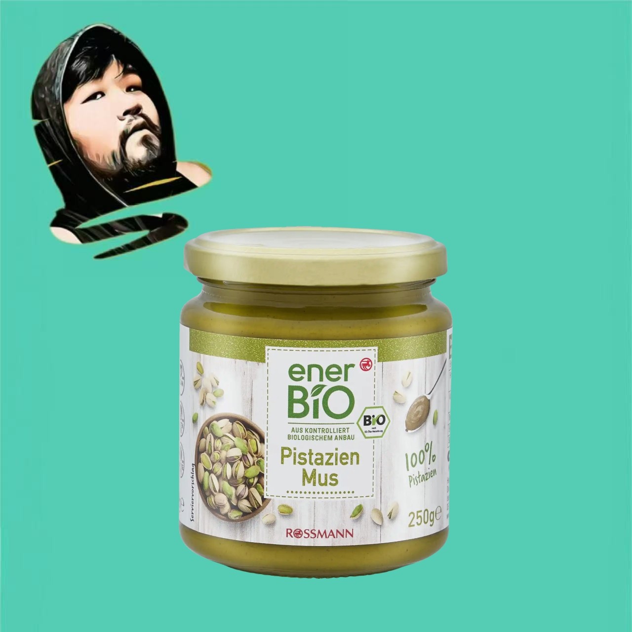 德国直邮【全场满300包邮】ener bio有机无麸质开心果慕斯250g