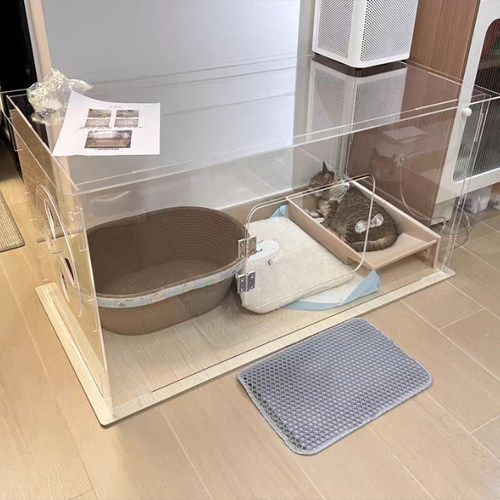 全透明猫咪氧气仓猫氧舱猫咪专用吸氧仓猫吸氧箱猫咪雾化箱