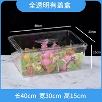 Полностью прозрачная 40*30*15 Крышка ремня коробки