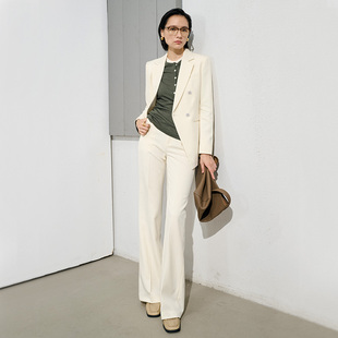 女气质通勤时尚 xyi 套装 西装 西服两件套 高智感老钱风2025春秋新款