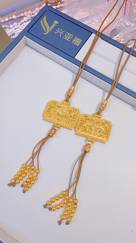 古法凤香囊吊坠新中式国潮风流苏挂坠足银镀金龙凤牌