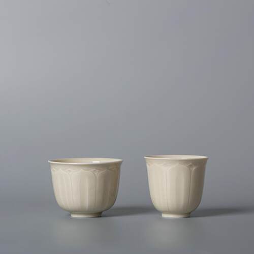 煮雪定瓷原矿釉【致虚】杯精品