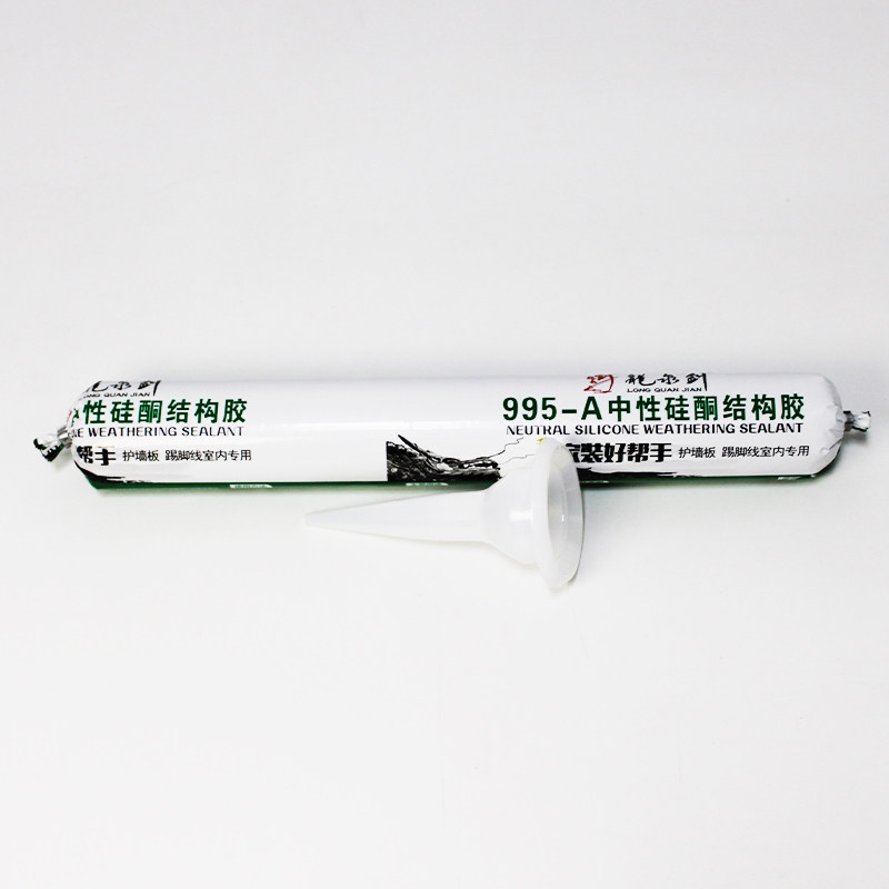 龙泉剑995-A中性硅酮结构胶 家装好帮手强力粘接耐候密封结构胶,基础建材,结构胶,淘宝优惠券,粉丝福利购,淘宝优惠卷