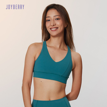 交叉美背 易穿脱 B-D杯 中度支撑 鸽子文胸 运动内衣 Joyberry