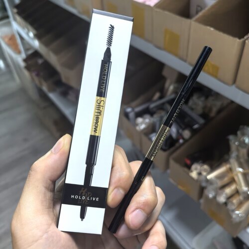 HOLDLIVE卡其色经典自然精细眉笔