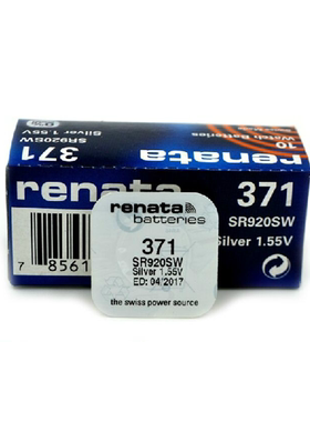 折扣renata1粒原装纽扣电池SR920SW 371电池真系列1.55V特价