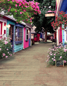 BJD可儿手工娃娃用拍照背景布粘土手办迷你小背景拍摄场景布y4782