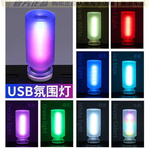 小忙驴汽车USB氛围灯led装饰灯