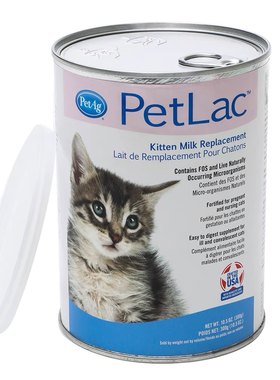 PetAg猫奶粉PetLac倍酷宠物新生幼猫奶猫用小猫咪妙乐酷全期300g