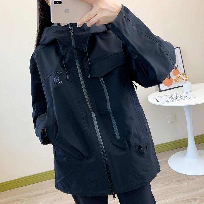 探拓防风防水外套女秋季