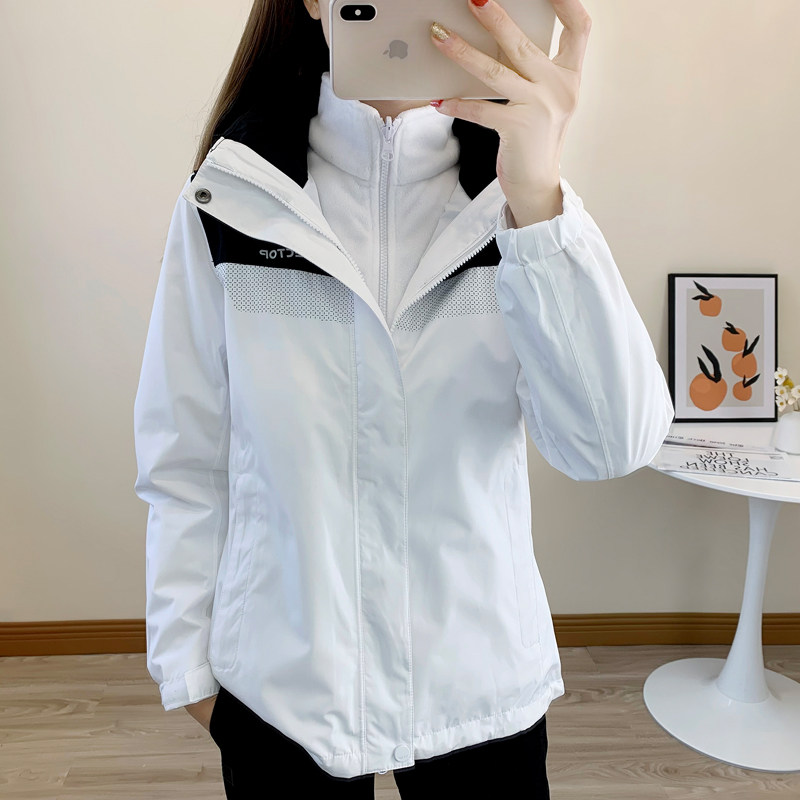 探拓男女秋冬防风防水登山服