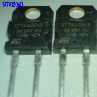 快恢复二极管STTA1206D封装220电流14A电压600V