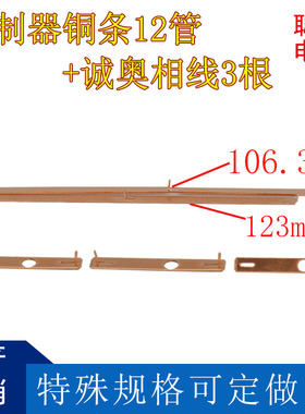 电动车控制器铜条12管  106.3+123+诚奥相线3根