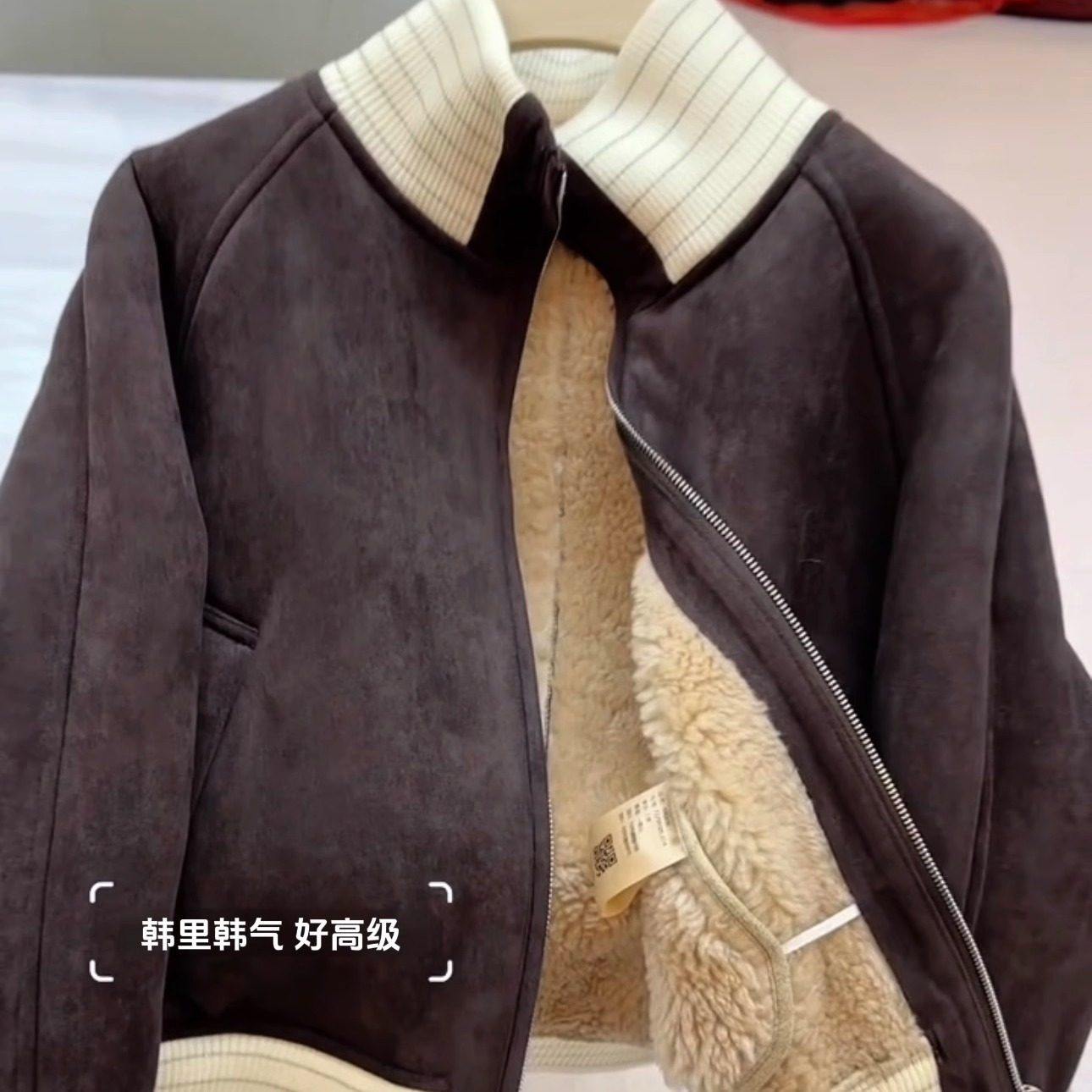 复古风加绒加厚毛呢外套女2025冬季新款微胖mm显瘦仿羊羔毛上衣潮,女装/女士精品,大码棉服,淘宝优惠券,粉丝福利购,淘宝优惠卷