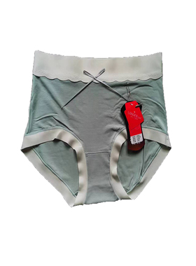 laraine/花仙子22015高腰平脚F170\100纯色宽边透气纯棉裆女内裤