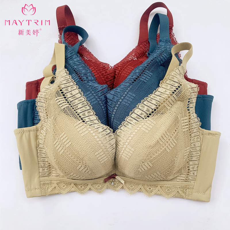 内衣新美婷无钢圈桑蚕丝聚拢