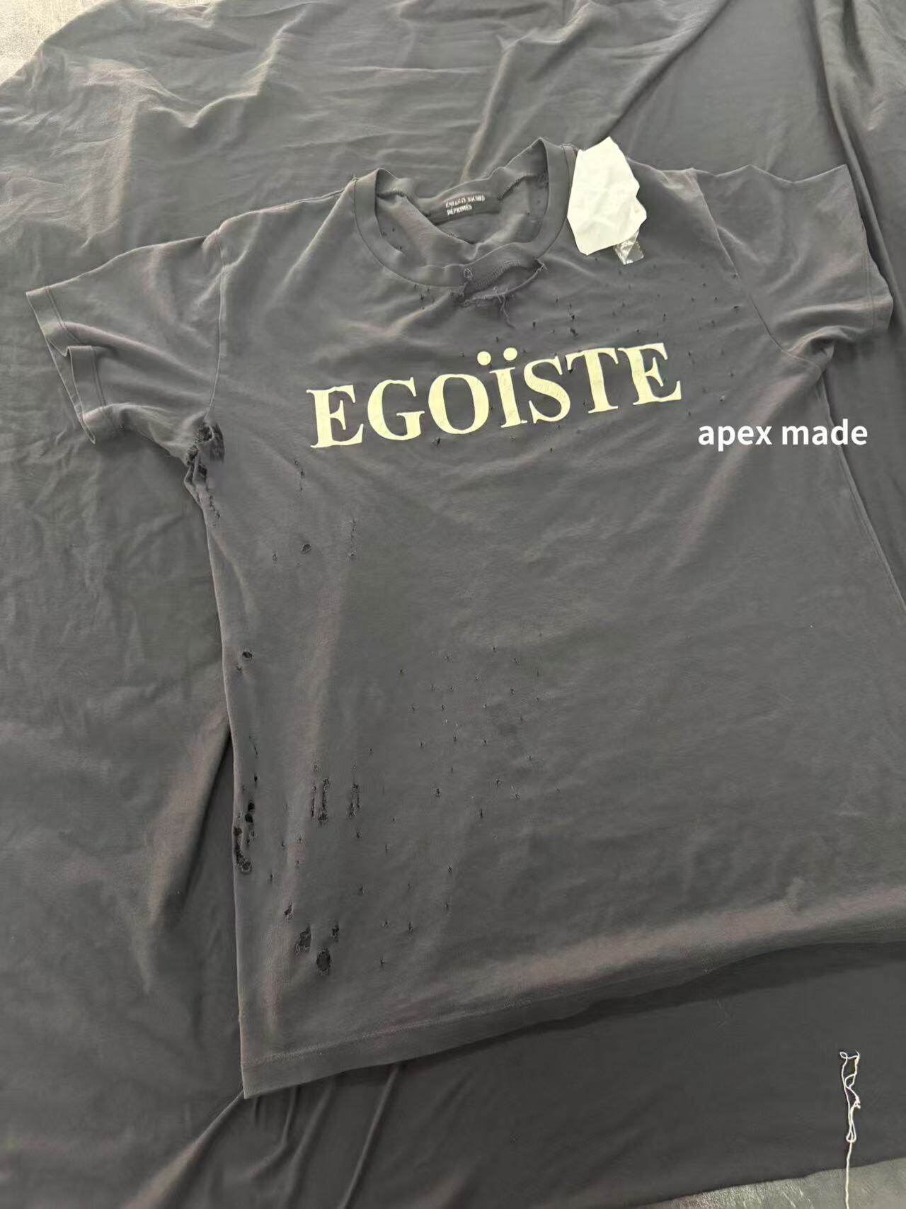 thumbnail for {rare item} ERD 16SS Egoiste "Selfishness" T-shirt Breaks Wormhole Short Sleeve