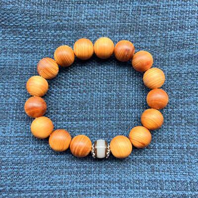 崖柏高油＋配饰单圈精美手串