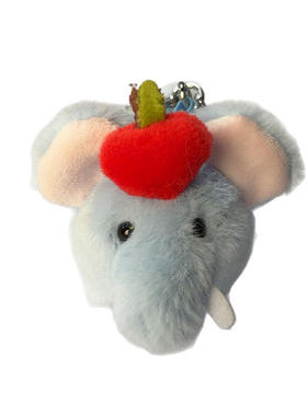 NewPigElephantPlushDollPendan