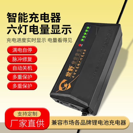 电动车电瓶充电器48V12AH60V20安72V32爱玛雅迪台铃小刀铅酸通用