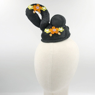 梦回醉九州儿童集体舞古典舞假发头饰飘逸身韵纱衣练功服齐胸襦