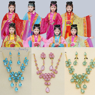 特价清仓项圈明制汉服配饰古风项链流苏吊坠颈饰古装额饰超仙女