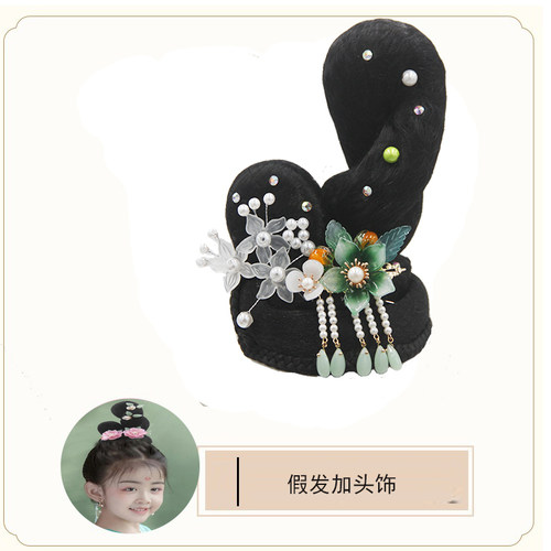 莲鼓越歌行头饰古风集体舞头饰