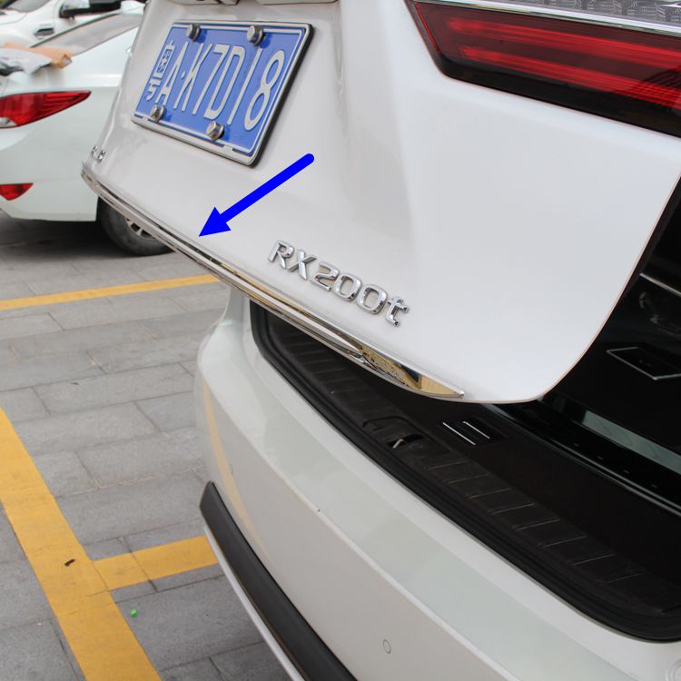 雷克萨斯RX后饰条后备箱亮条