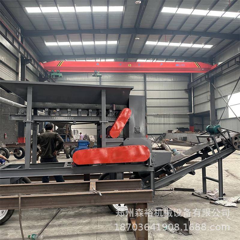 框架式粉土碎土机移动水稻育苗碎土机600型护坡土固化土打土机