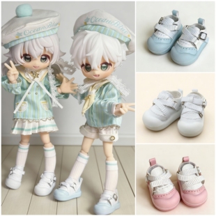 ob22/24娃鞋 妖精体 米甜 阿巳2.0 3.0 扎克 出逃体bjd8/12分鞋子