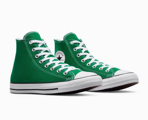 匡威休闲男女高帮纯色帆布鞋