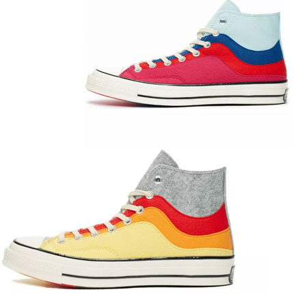 匡威男女高帮彩虹休闲鞋