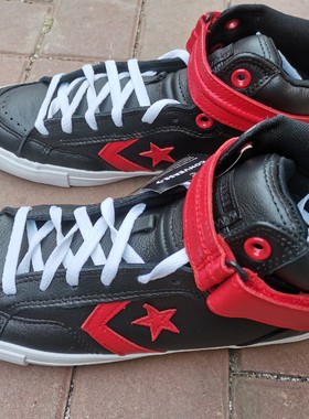 匡威公牛配色牛皮高帮魔术贴男女星箭板鞋153945，160195，154177