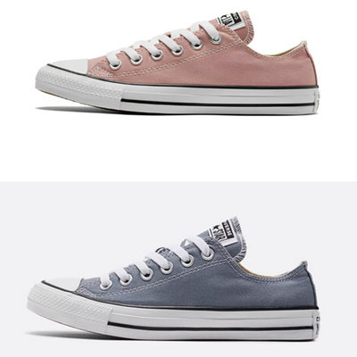 匡威休闲男女低帮纯色帆布鞋