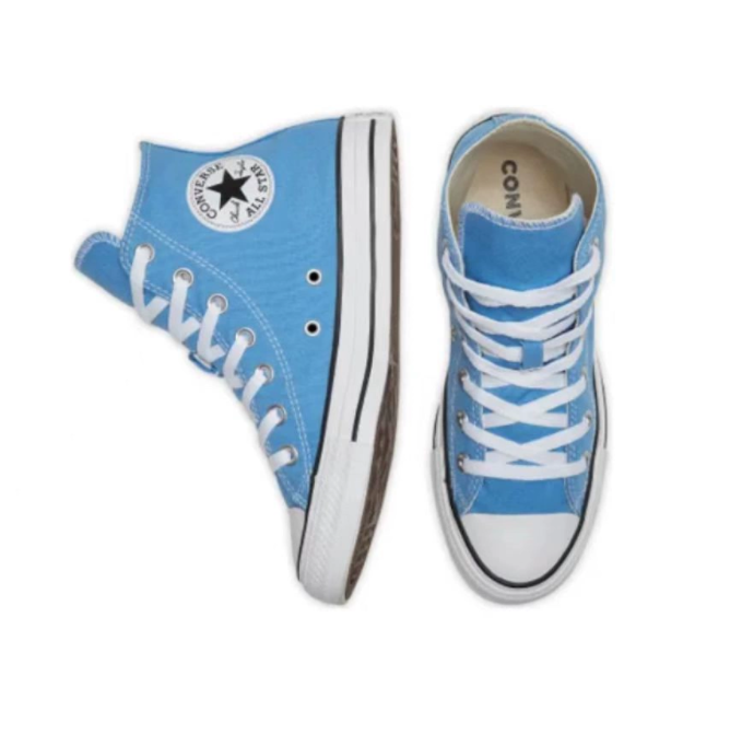 匡威休闲男女高帮纯色百搭帆布鞋