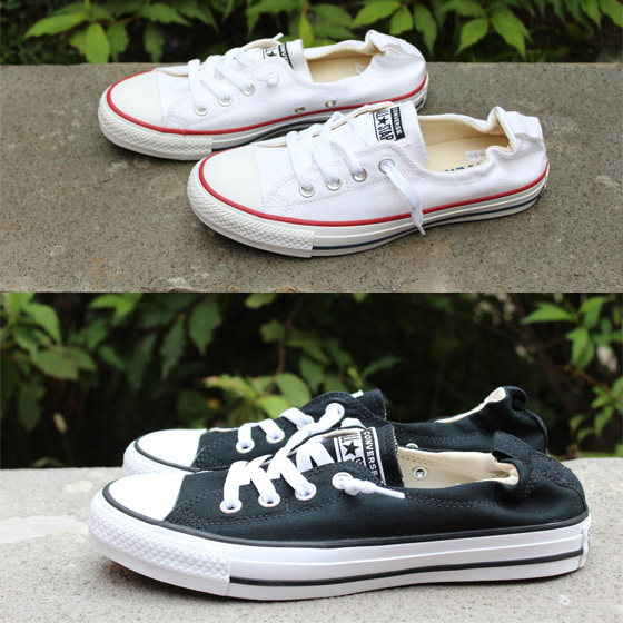 可以踩的后跟~匡威converse懒人一脚蹬松紧口帆布鞋537084 537081