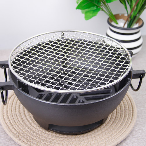 家用围炉煮茶铸铁炭炉户外烧烤炉