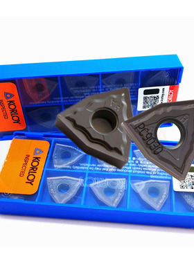 正品克洛伊 刀粒不锈钢件用数控车刀片WNMG080408-HM机夹桃形刀头