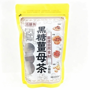 台湾乌糖角黑糖姜母茶红糖姜茶四合一大姨妈老姜枣茶块生姜小袋装