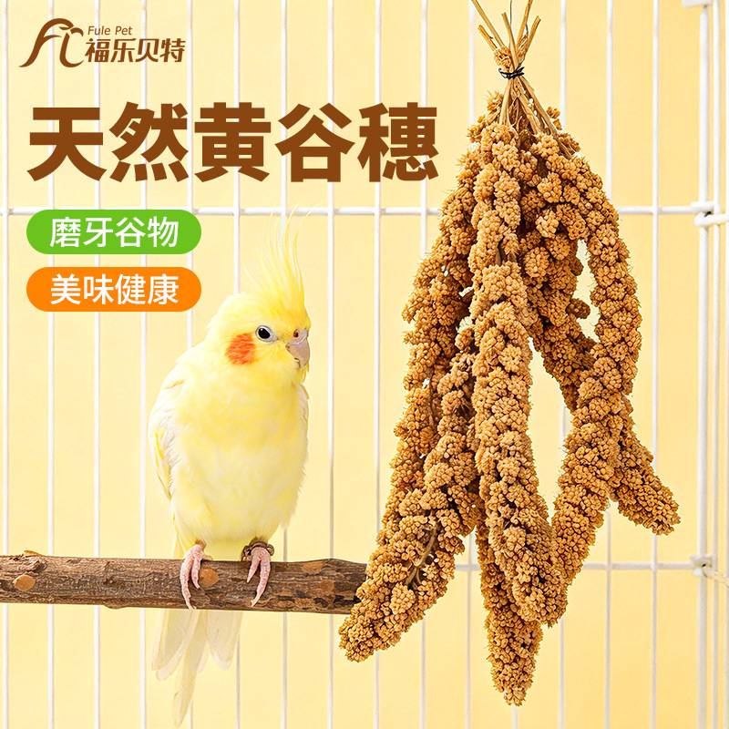 零食谷穗虎皮玄凤牡丹饲料鸟食鸟粮训练奖励食物仓鼠零食现货