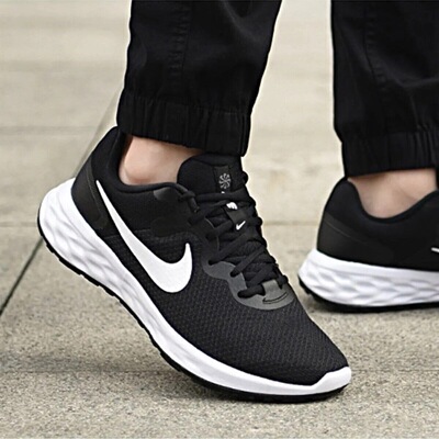 NIKE 耐克 REVOLUTION 6男休闲轻便透气网运动跑步鞋DC3728-003