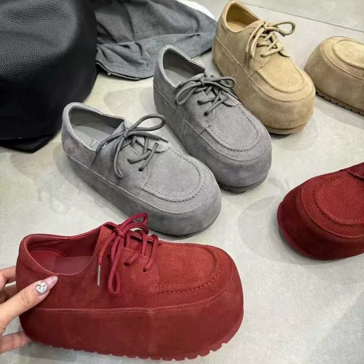 TTYY2026春季新款真皮纯皮厚底增高百搭休闲女鞋勃肯鞋单鞋乐福鞋,女鞋,勃肯鞋/软木鞋,淘宝优惠券,粉丝福利购,淘宝优惠卷