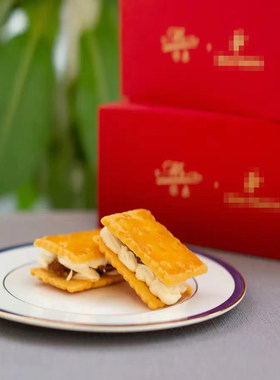 蔡嘉夹心饼干曲奇礼盒