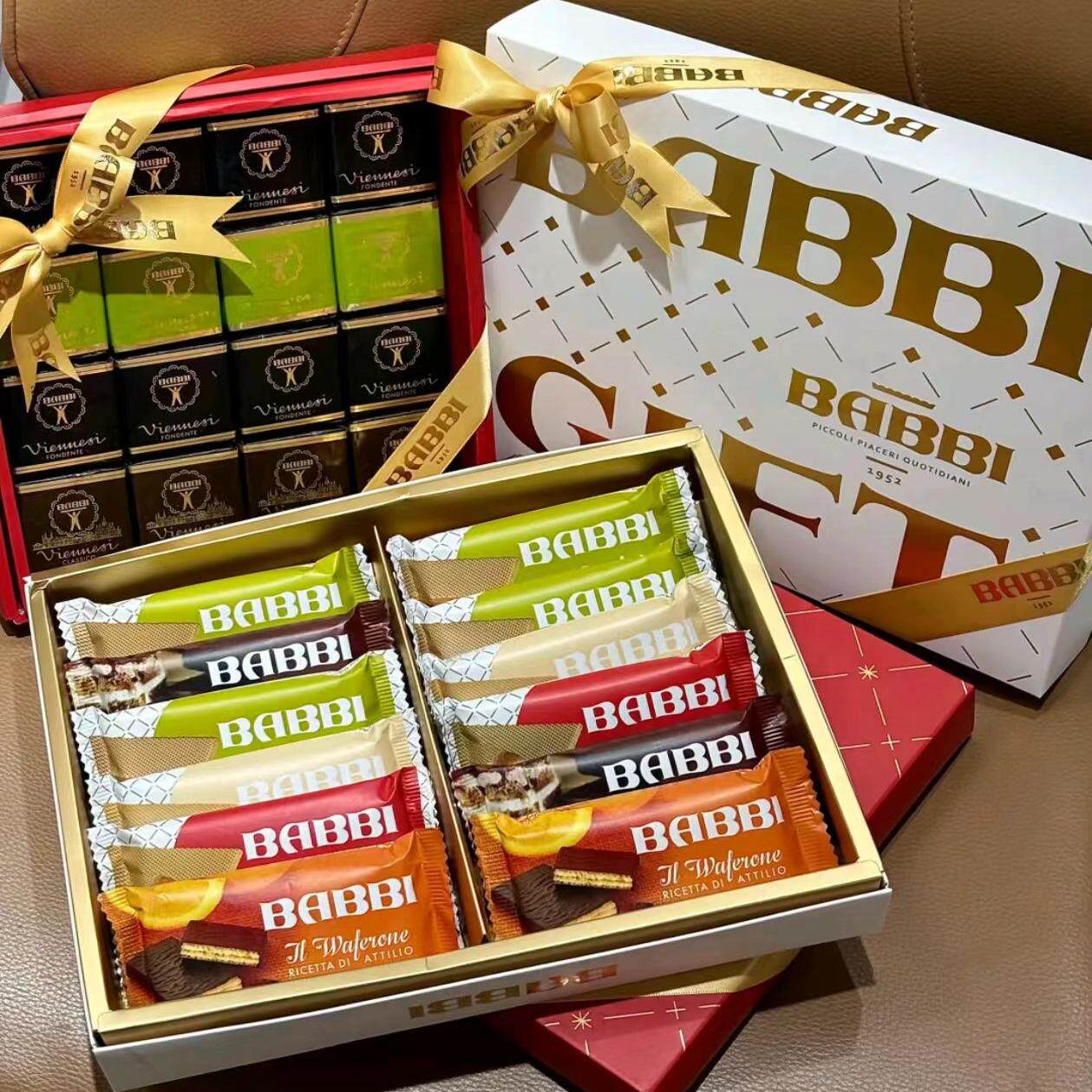 babbi意大利威化饼干巧克力礼盒图片