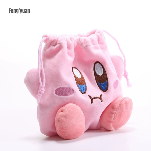 Милые салфетки, сумка для хранения, розовый мешочек, на шнурках