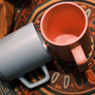 【马卡龙色】陶瓷马克杯哑光纯色牛奶杯高颜值咖啡杯简约家用水杯