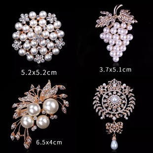 旗袍大衣时尚 宫廷高档胸花女小众设计感创意胸针西装 百搭精致配饰